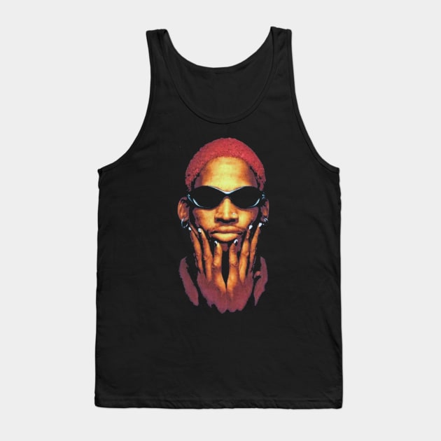 Dennis The worm Vintage Fanart Tank Top by P a r a d o k s
